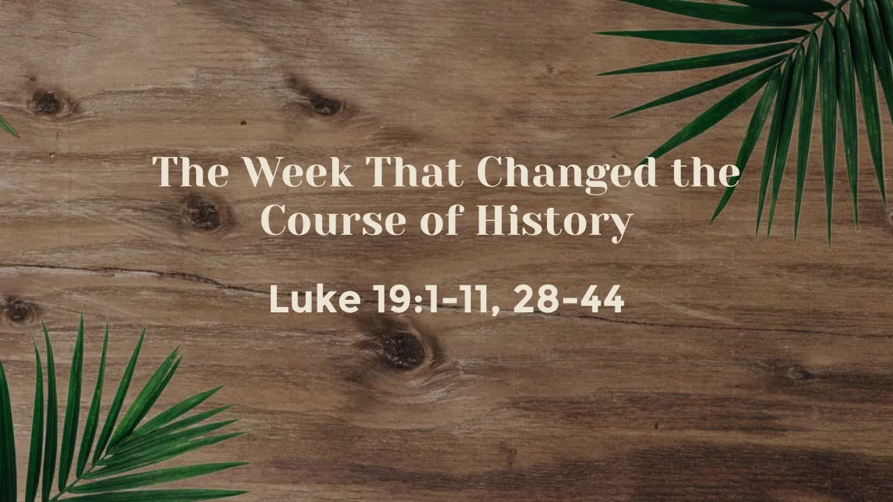 Palm Sunday 2020