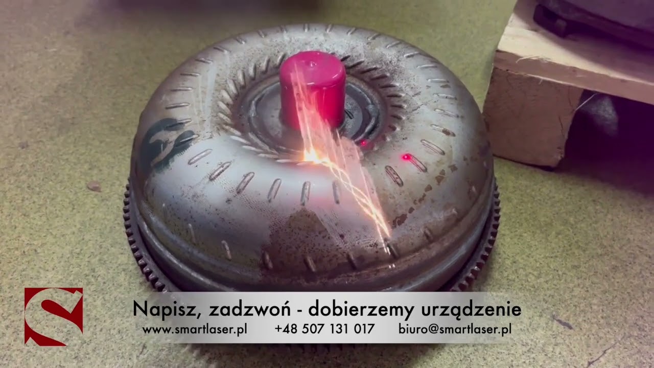 Ablacyjna Oczyszczarka Smart Laser Pulsed Fiber 200W jedna z najskuteczniejszych metod usuwania rdzy