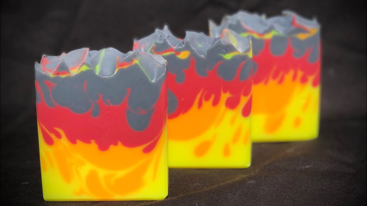 Cold Process Soap Making “En Fuego”