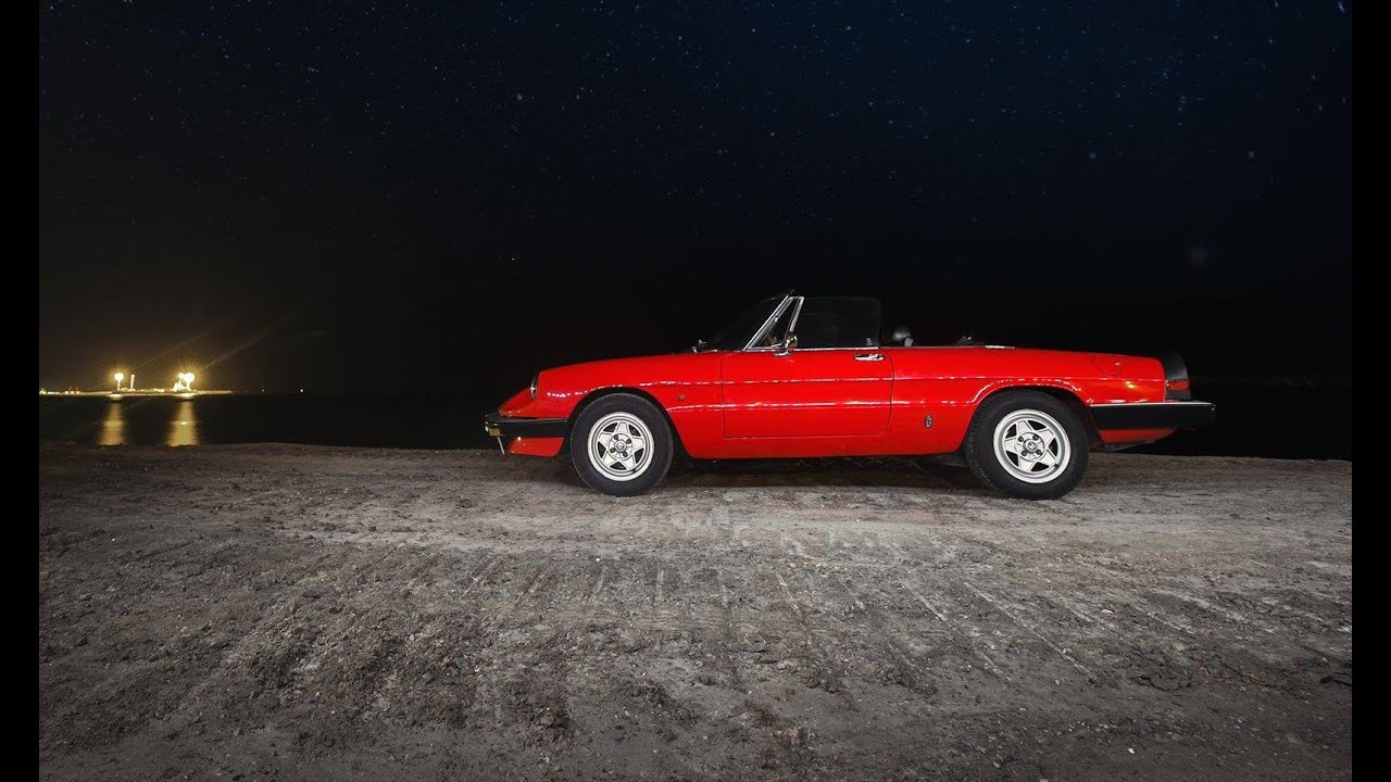 1985 2.0 Alfa Romeo Spider Aerodinamica Night Drive