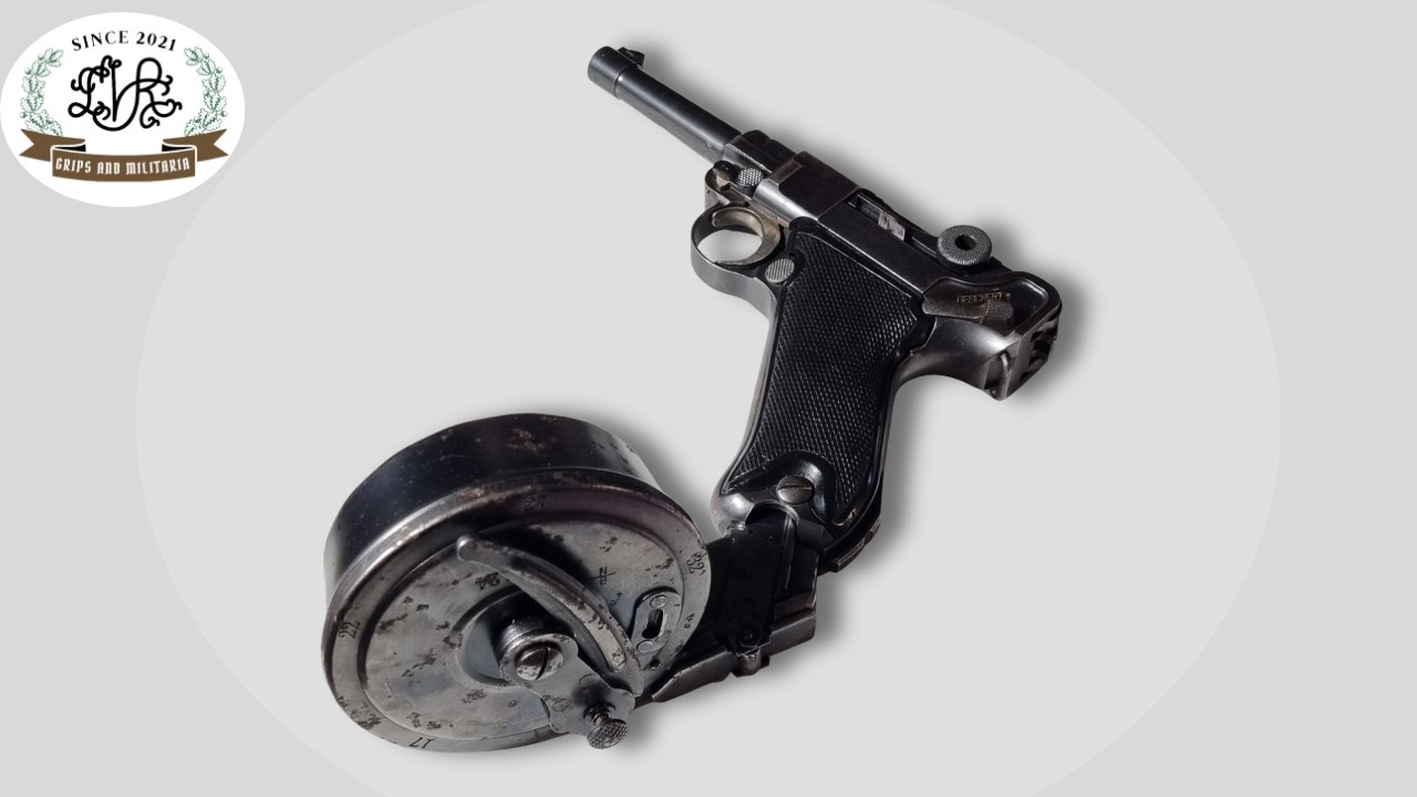 Luger P08 Snail Drum Magazine (Trommelmagazin 08) | WWII Luger Drum Explained | IVR2021