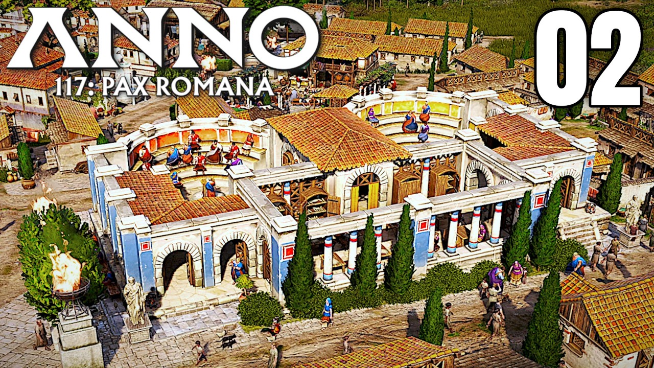 🏛️ Unsere Stadt wächst & gedeiht! 🌿 ANNO 117: Pax Romana #02