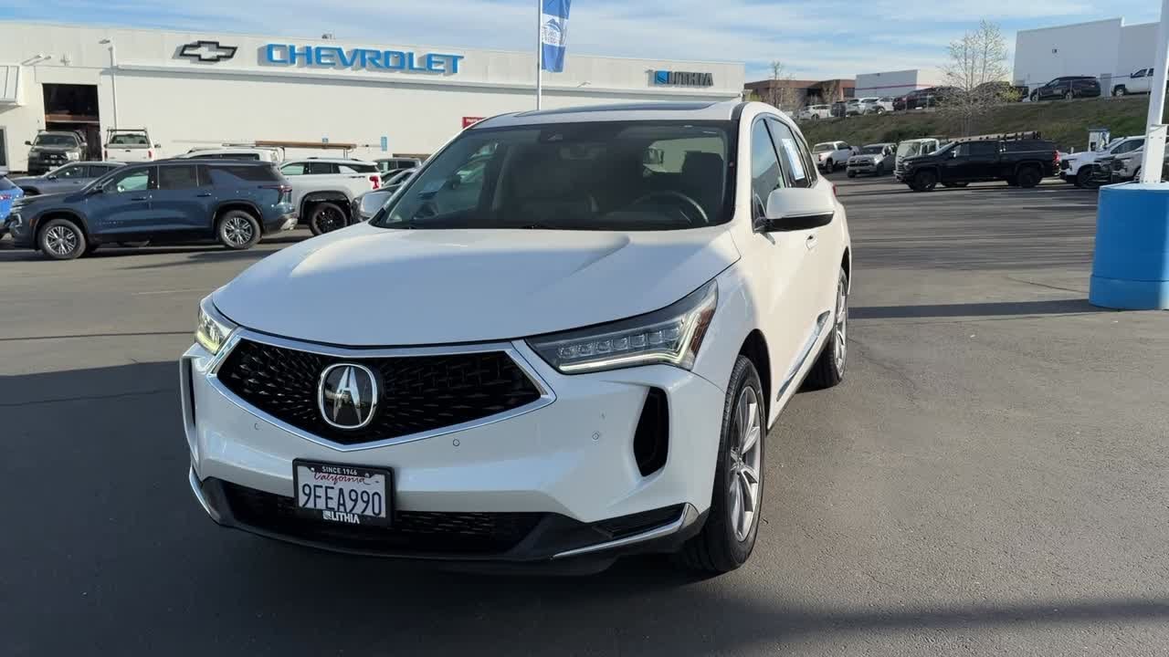 2023 Acura RDX w/Technology Package Redding, Anderson, Red Bluff, Shasta Lake, Cottonwood CA