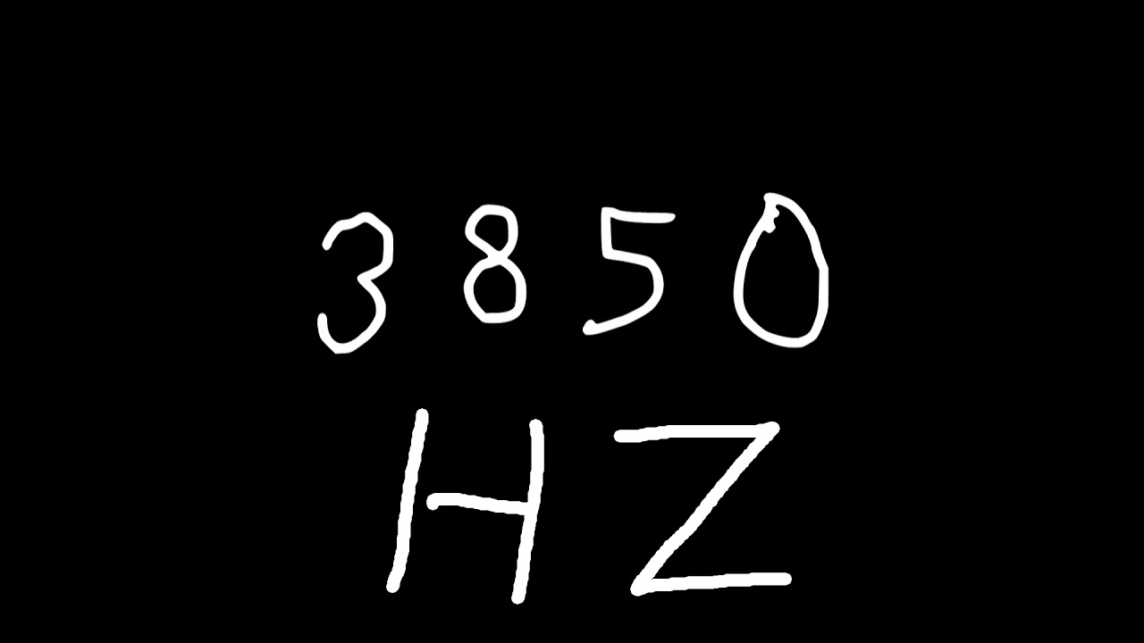 3850 hz