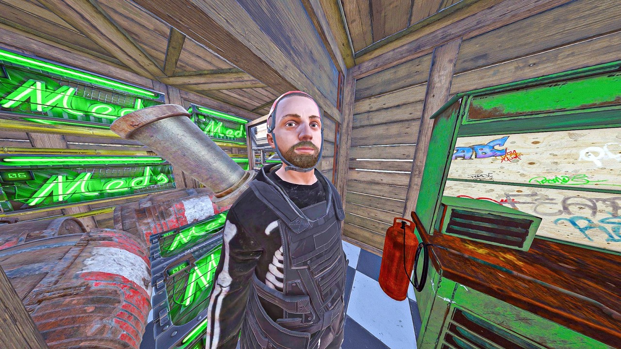 swamp boyz raided me so I moved into my ship