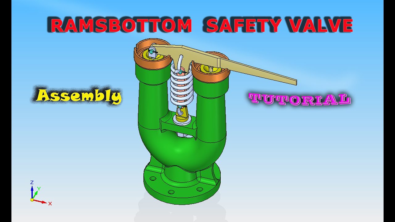 Ramsbottom Safety valve Assembly tutorial | Solid Edge  | in  Kannada | ಸಾಲಿಡ್ ಎಡ್ಜ್ ಕನ್ನಡ-ಸಂಚಿಕೆ-52
