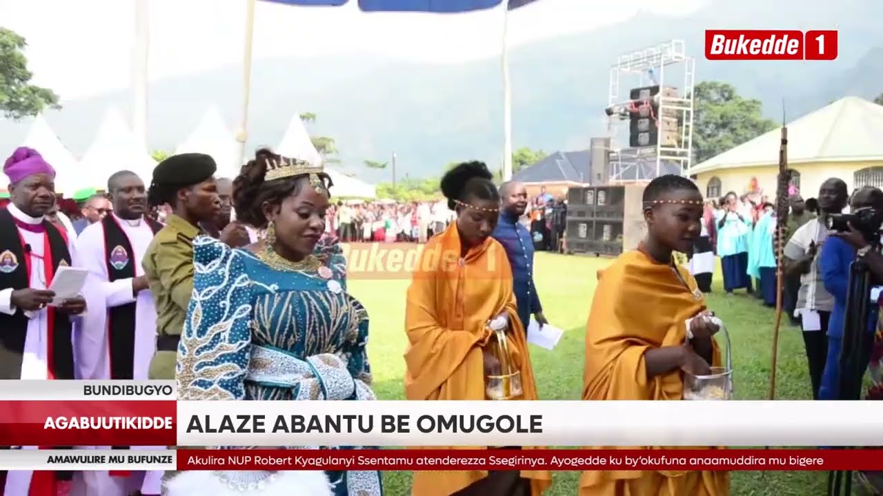 Agabuuti Libadde ssanyu jjerere Col Martin Kamya omudingya wa Bwamba abalaga Queen Mbabazi Betty