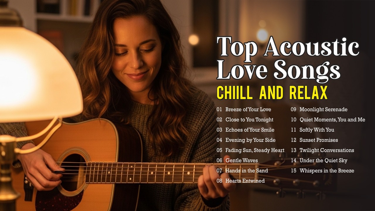 Romantic Music for Falling in Love – Acoustic Love Songs | viral tiktok english chill vibes