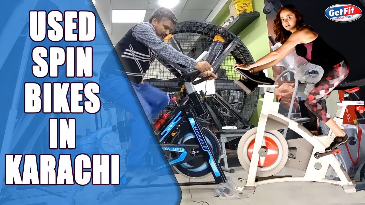Used Spin Bike in Karachi | Buy Exercise & Gym Cycle | Getfit Fitness store