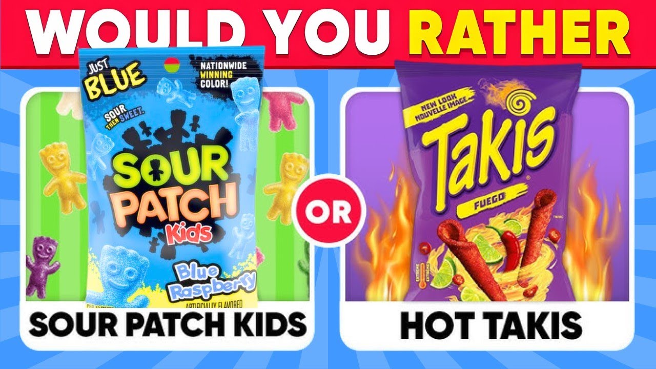 🍔🔥 Would You Rather...? Junk Food Edition 🍨🍟 | 2026 Food Favorites | Hawk Quiz