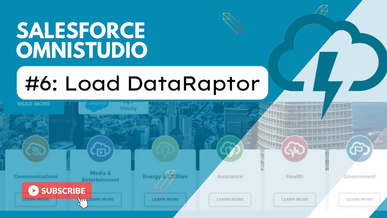 Session 6: Load DataRaptor | Omnistudio | Salesforce Vlocity Sessions #salesforce #vlocity