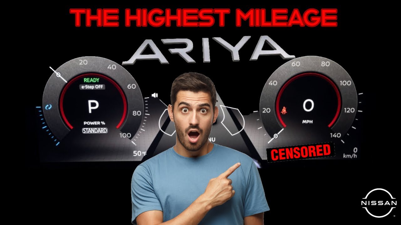 THE HIGHEST MILEAGE Nissan Ariya in the US! This EV Has Gone HOW MANY miles?! 😮