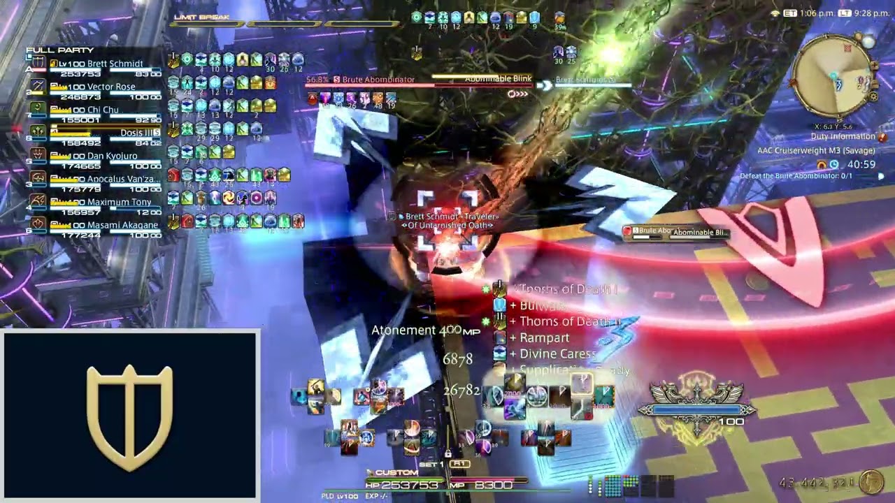 FFXIV M7S Clear (Paladin POV)