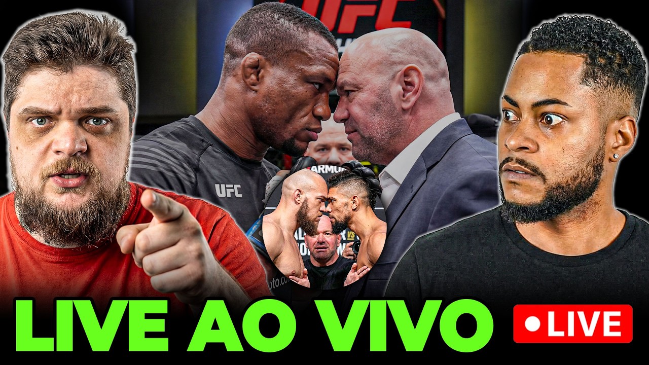 LIVE DE BATE PAPO! NÃO TEM UFC ESSA SEMANA MAS TEM LIVE!