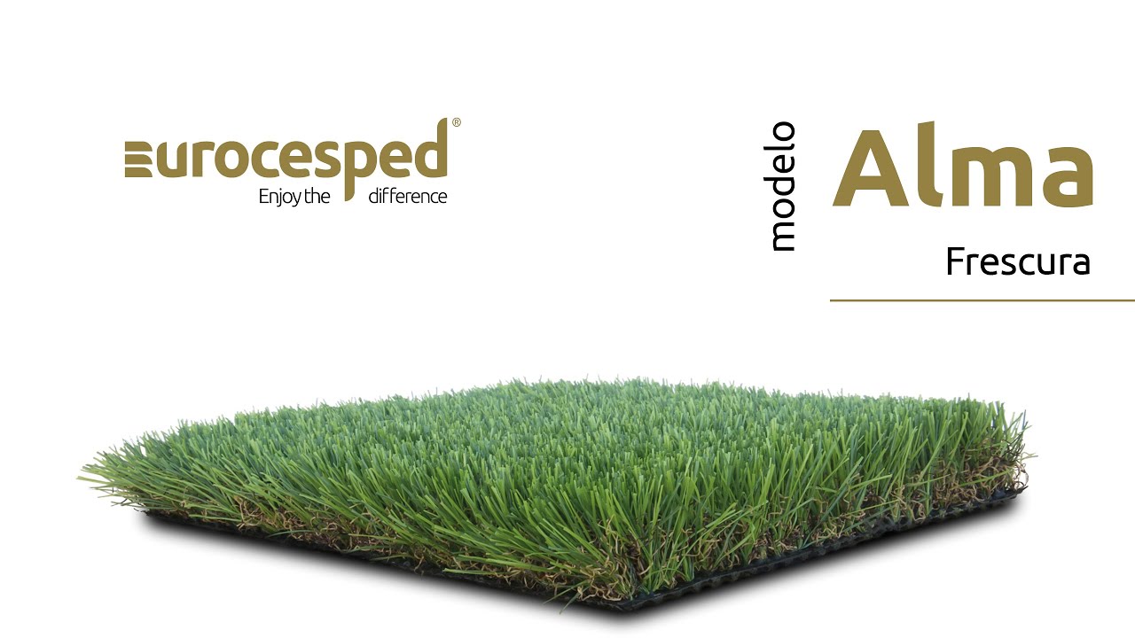 C&eacute;sped artificial para jard&iacute;n y piscinas muy natural | ✅ Alma 35 mm | eurocesped