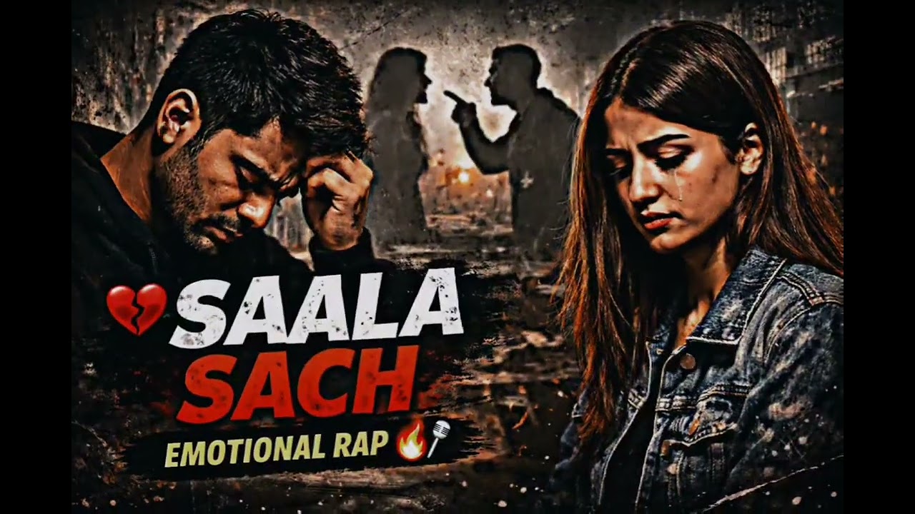 SAALA SACH 🔥 | Emotional Rap | Desi Hip Hop