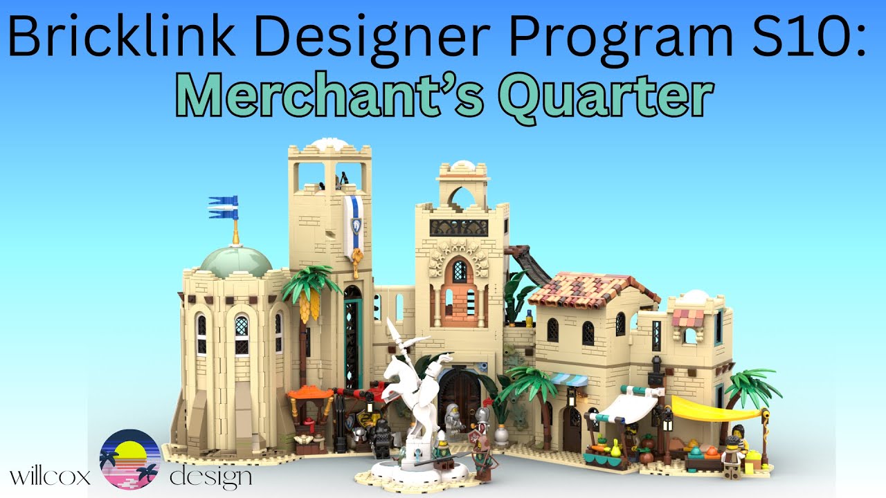 The Merchant&rsquo;s Quarter | BrickLink Designer Program Series 10 Submission