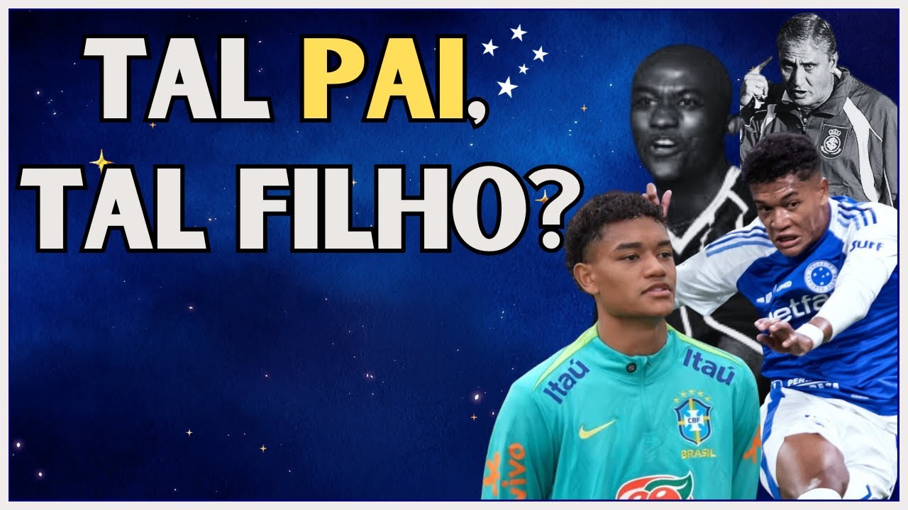 Sangue de campeão! Filho de ex-pupilo de Tite pode explodir no Cruzeiro