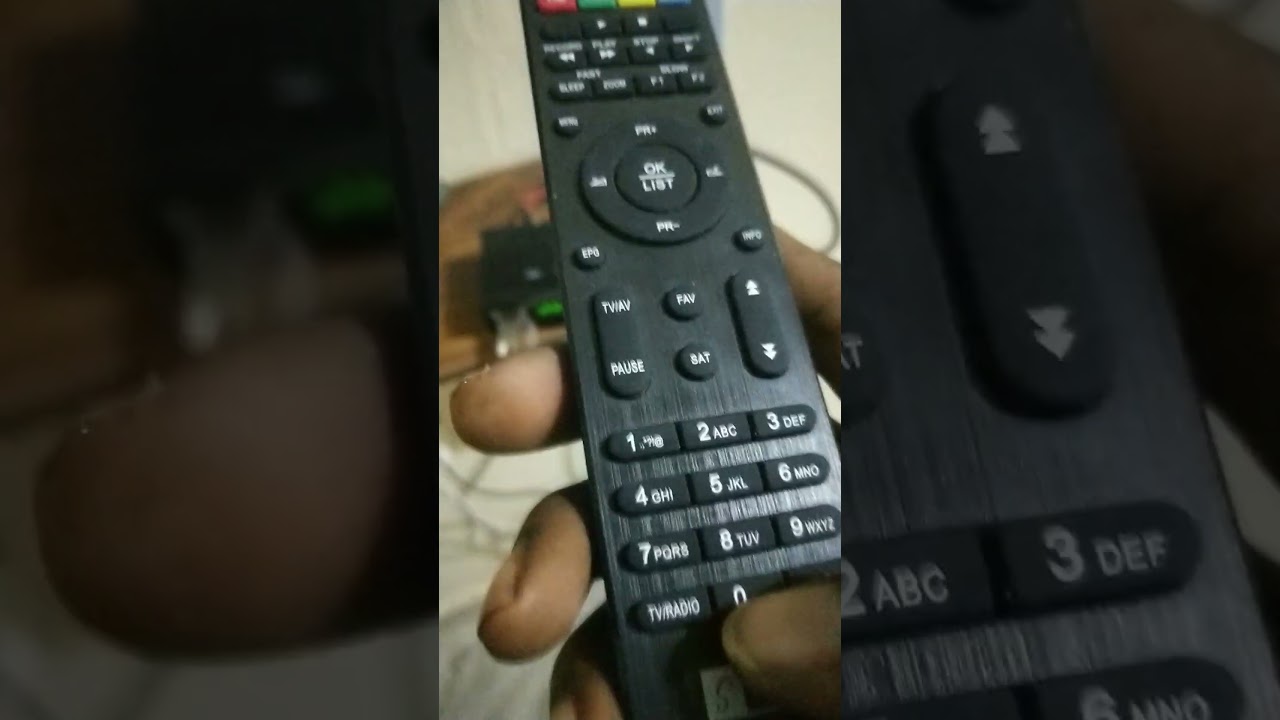 How to reset your sltv decoder