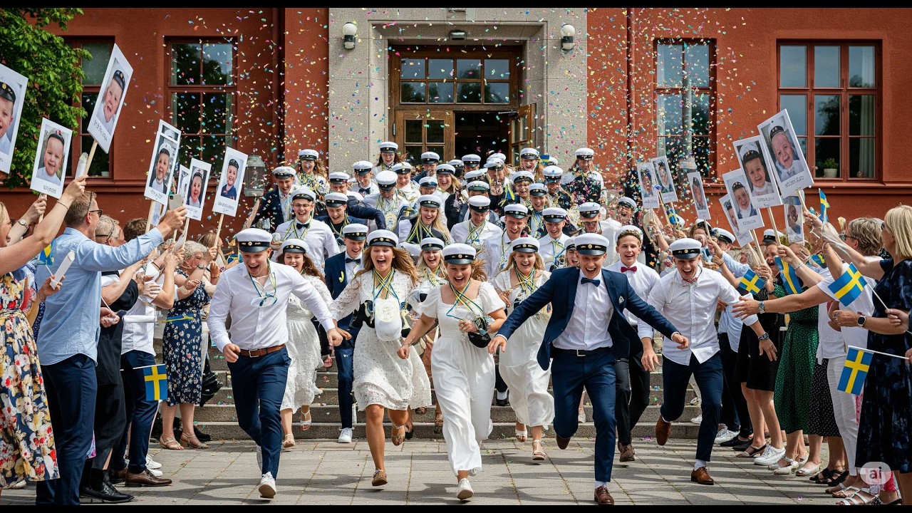 Studenten - Utspring 2023 / Täby Enskilda Gymnasium / Sverige