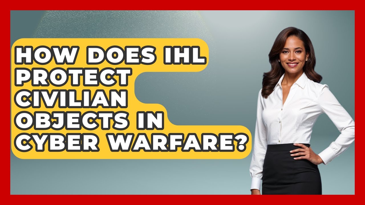 How Does IHL Protect Civilian Objects In Cyber Warfare? - International Humanitarian Law Experts