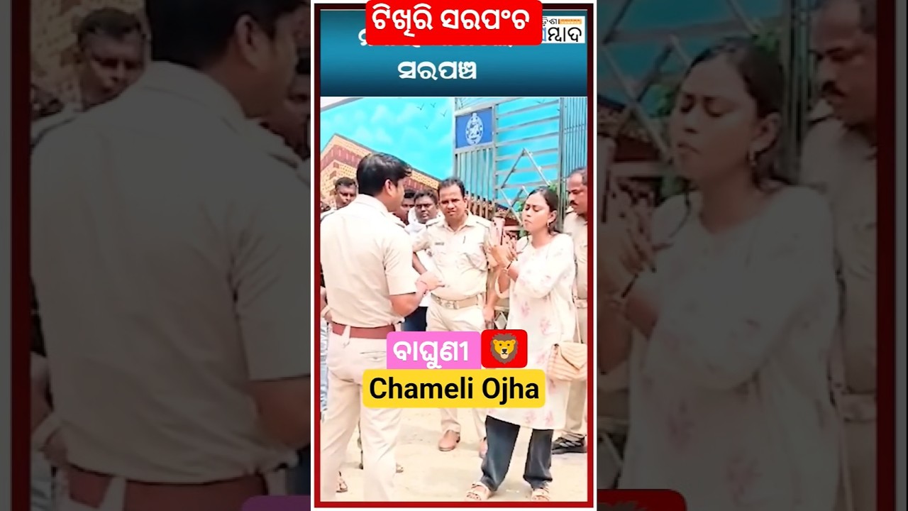 ବାଘୁଣୀ ସରପଂଚ ଆଜି ହସ୍ପିଟାଲ୍ ରେ 🦁😰Pride of Politics #chameliojha #mahakalpadanews #tikhirisarpanch