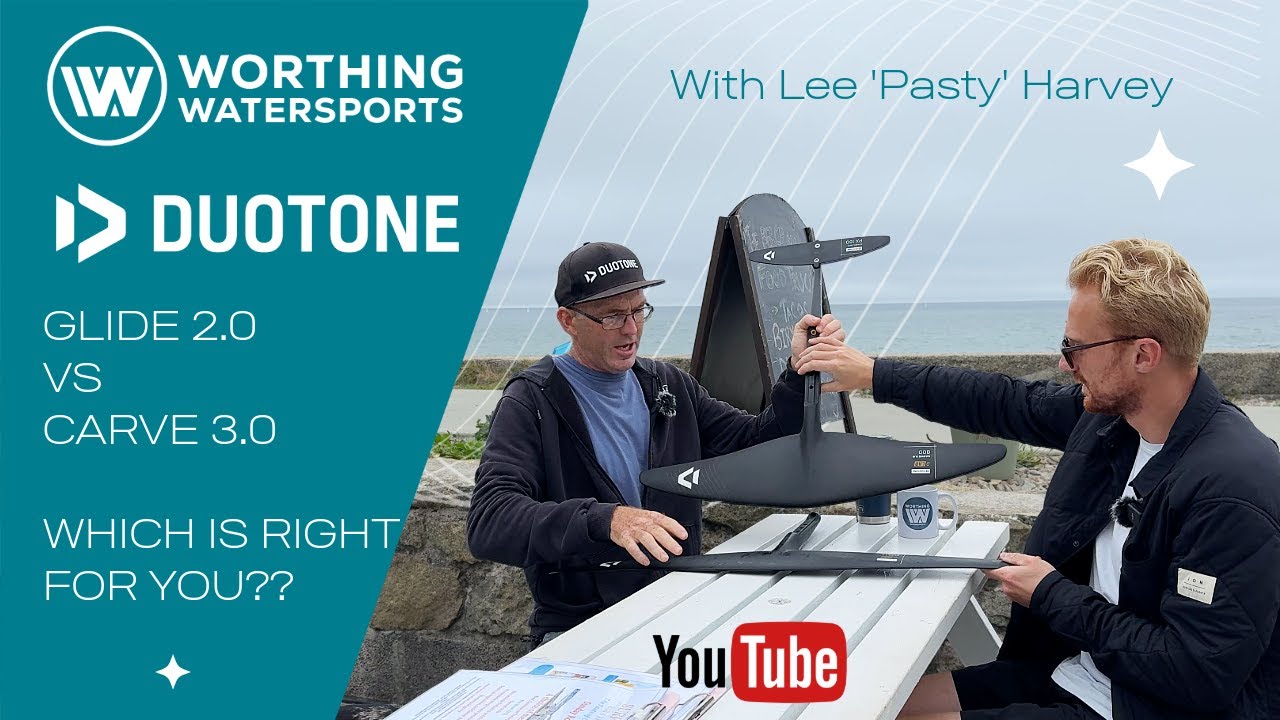 Duotone Carve 3.0 vs Duotone Glide 2.0 – Which Foil Is Right for You? - Lee Pasty Harvey