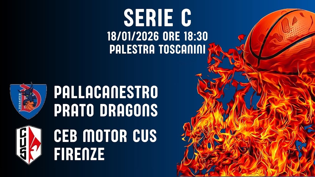Pallacanestro Prato Dragons - CEB Motor CUS Firenze