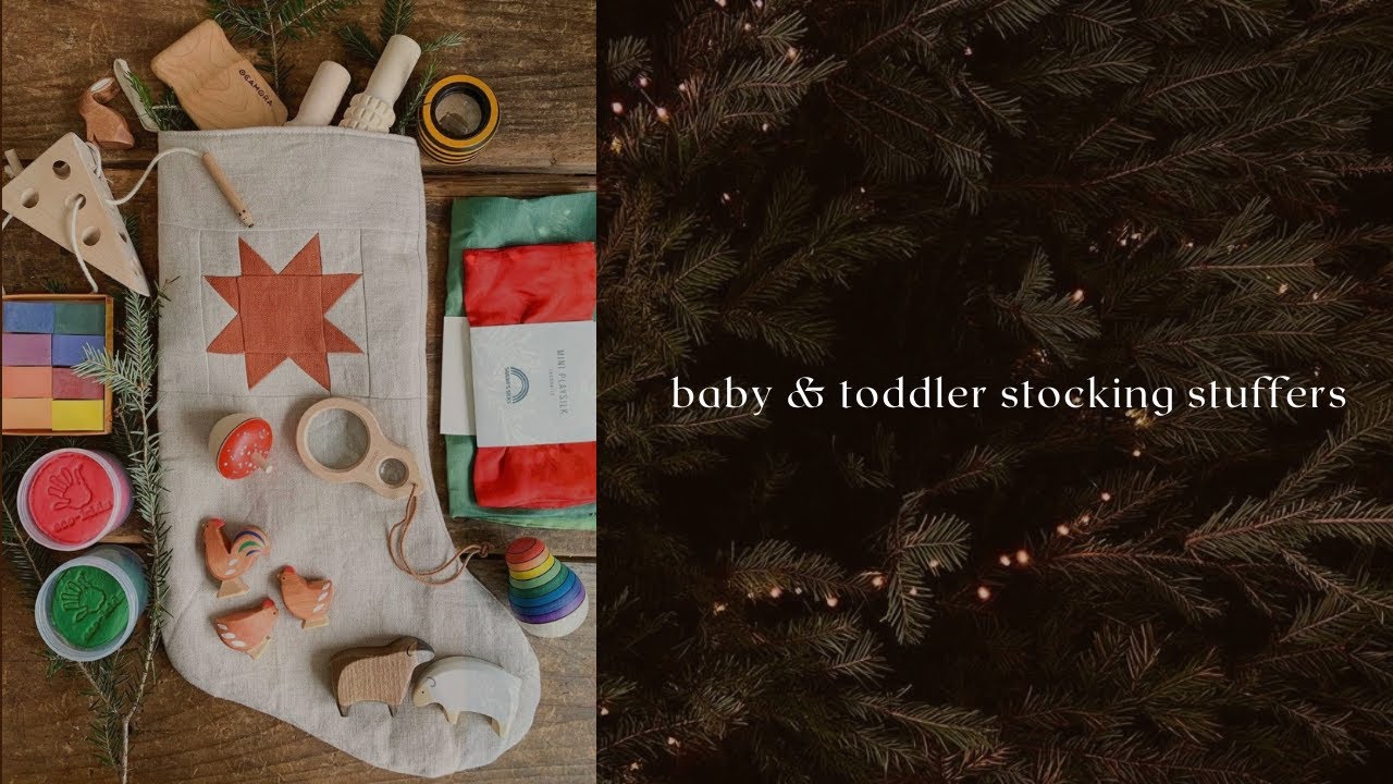 stocking stuffers for my 3 year old and 4 month old | crunchy mom