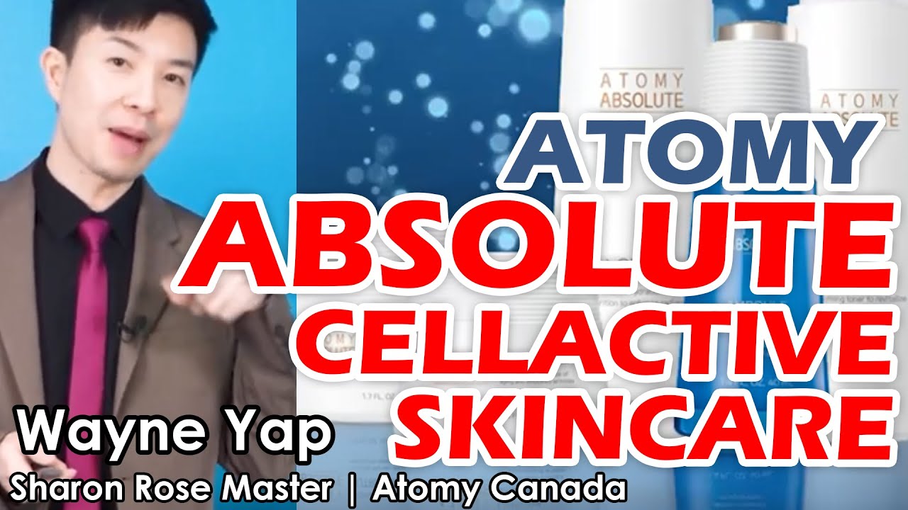 Atomy Absolute CellActive Skincare Set, Product Intro by Wayne Yap SRM