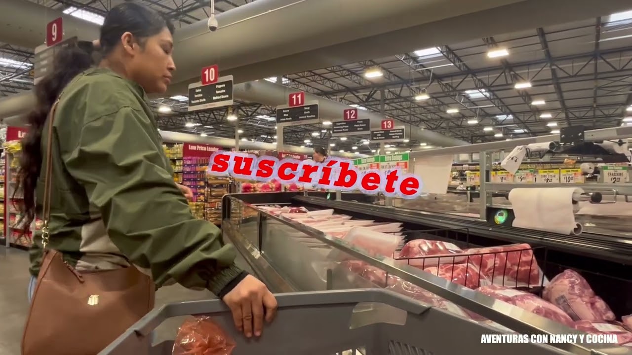Asiendo compras para la semana 