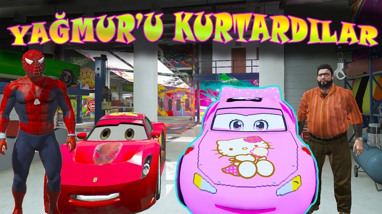 ÖRÜMCEK ADAM, RECEP İVEDİK ve ŞİMŞEK MCQUEEN YAĞMURU KURTARDI!