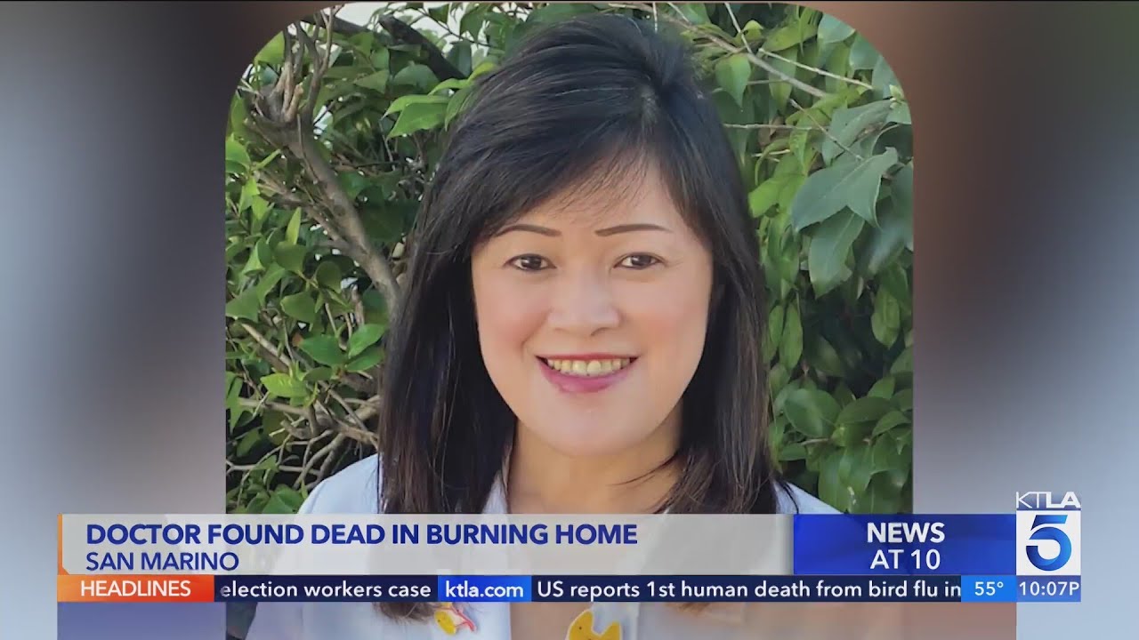 Doctor's body found in burning San Marino house