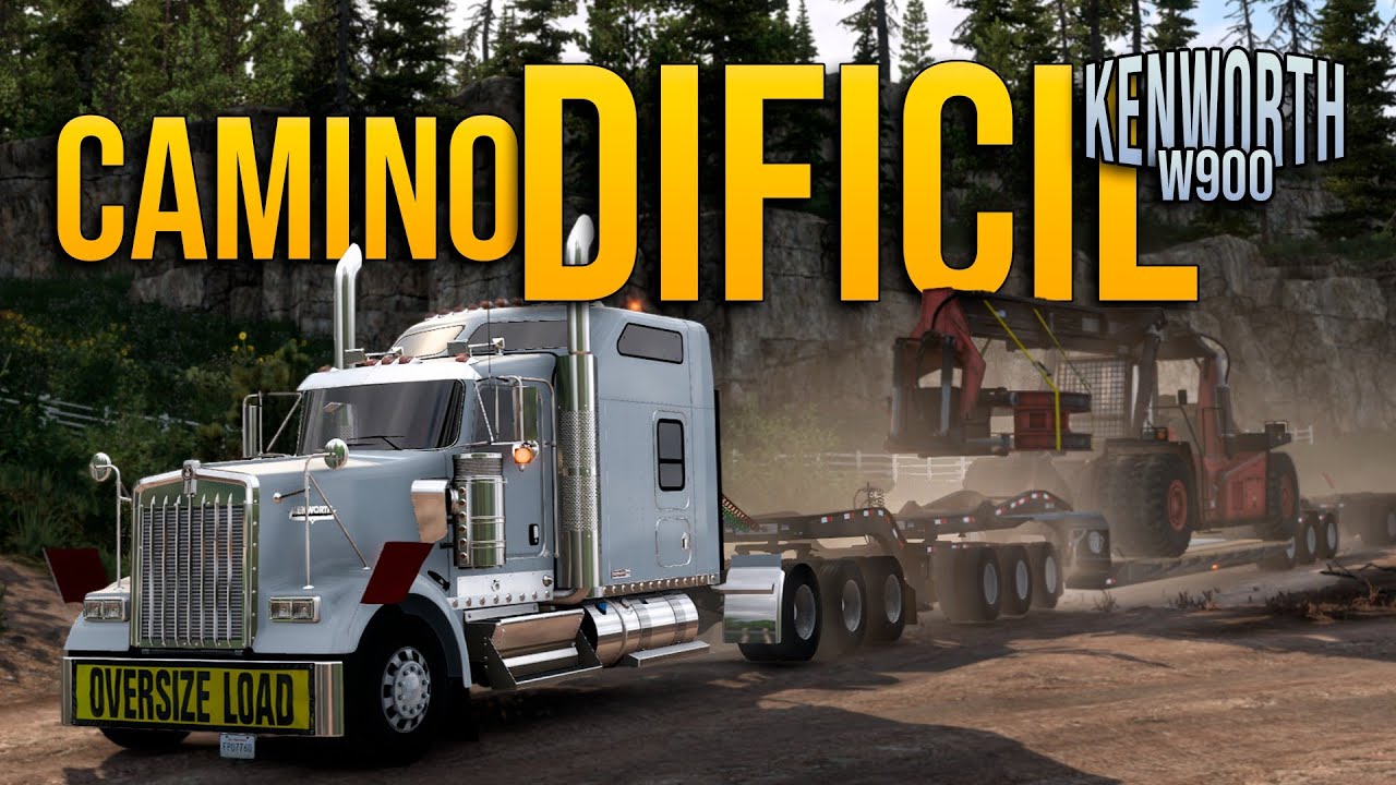 Kenworth W900 Apilador forestal de 53 Toneladas 