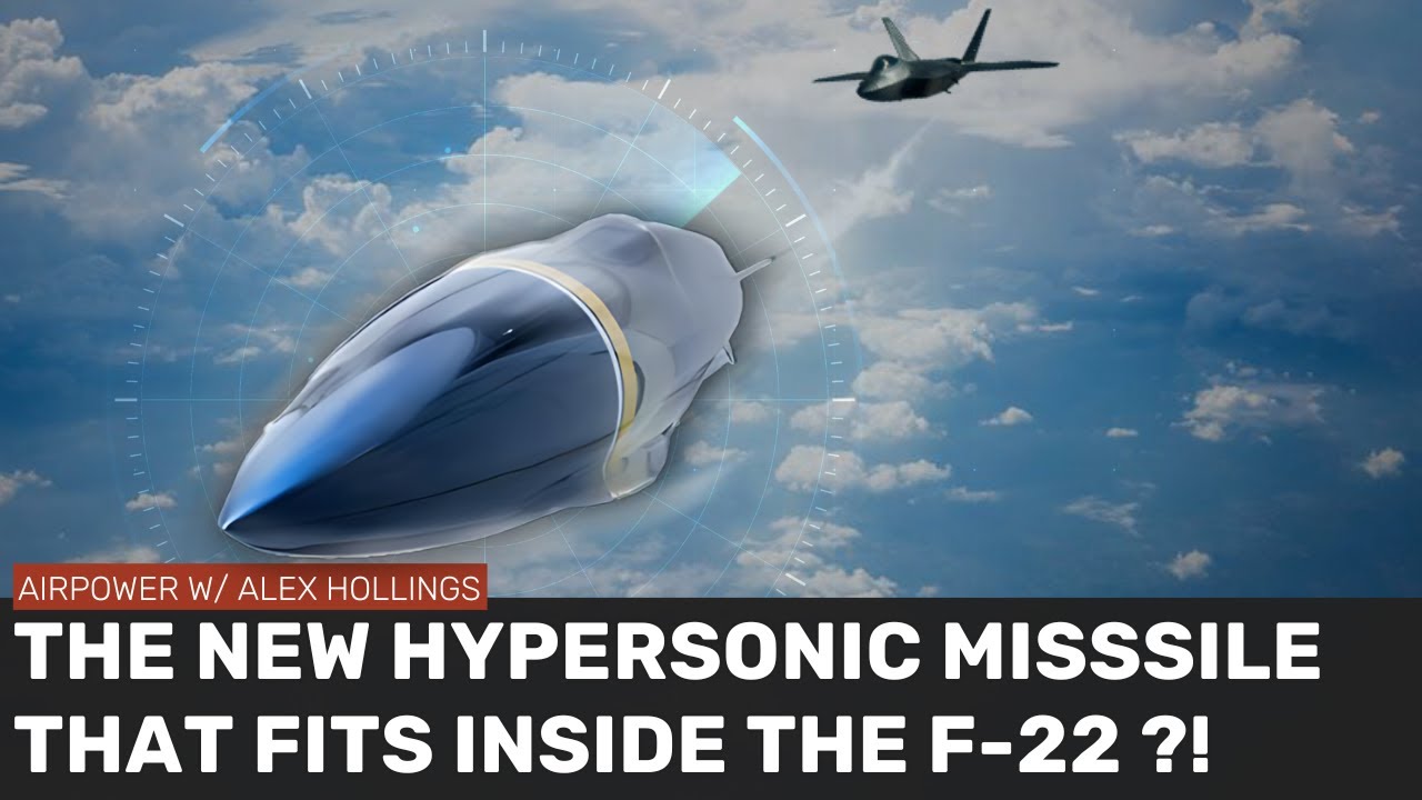 Lockheed Martin's new HYPERSONIC missile fits INSIDE the F-22?!