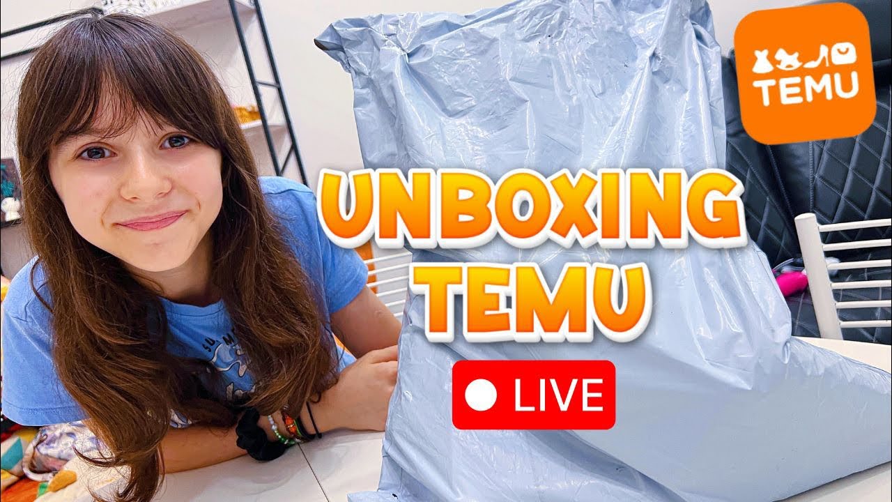 🎁 Unboxing Temu in Live! 🎁 Giugno 2025