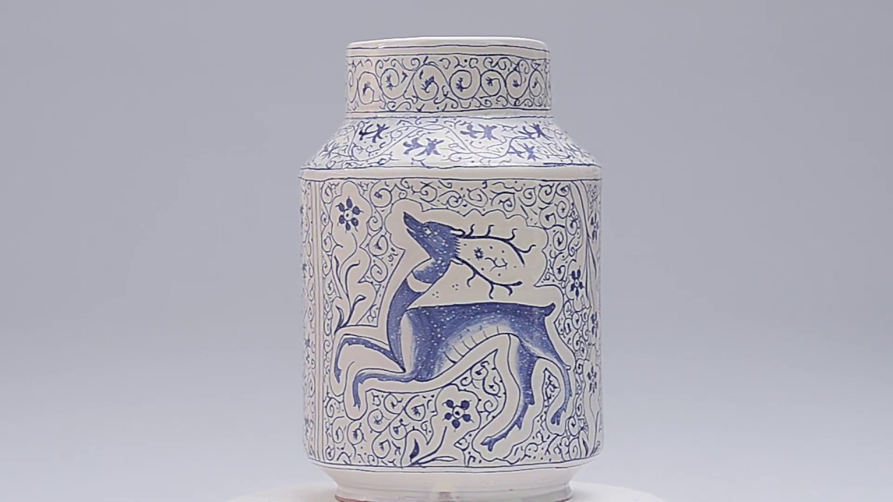 The recreation of a 15th century albarello