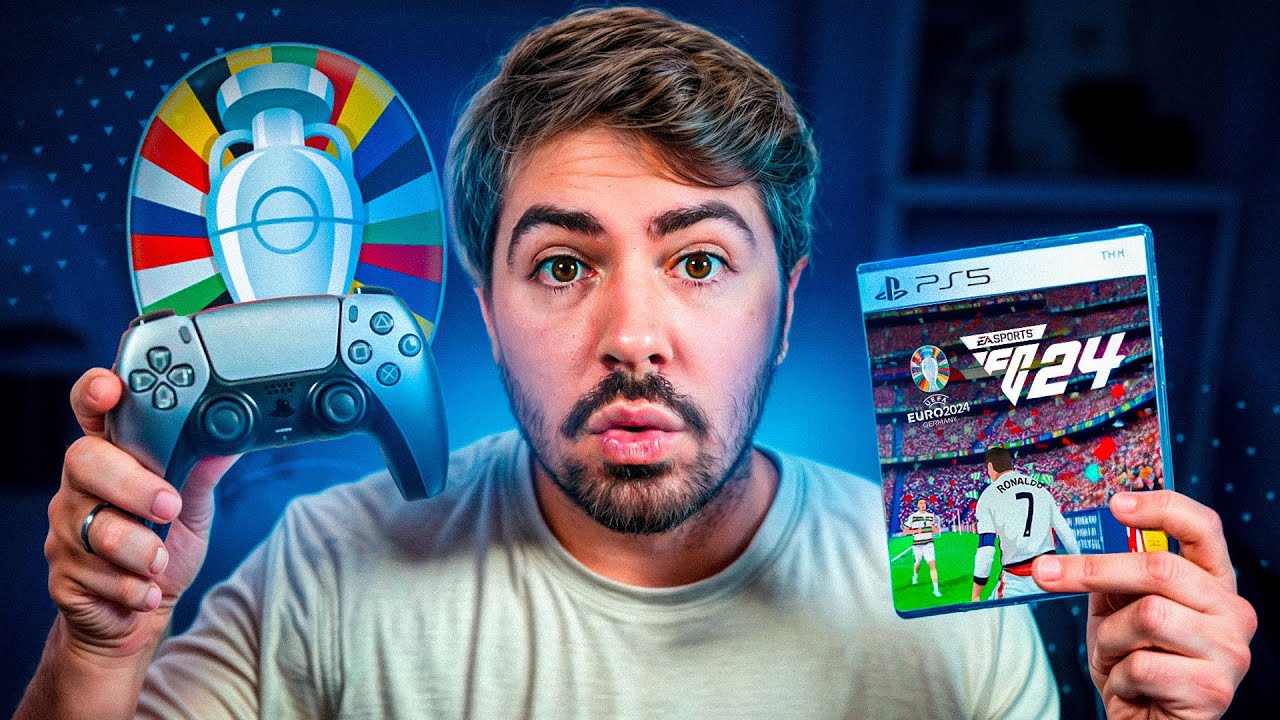 JOGANDO PELA PRIMEIRA VEZ A EUROCOPA 2024 NO FC 24!!!
