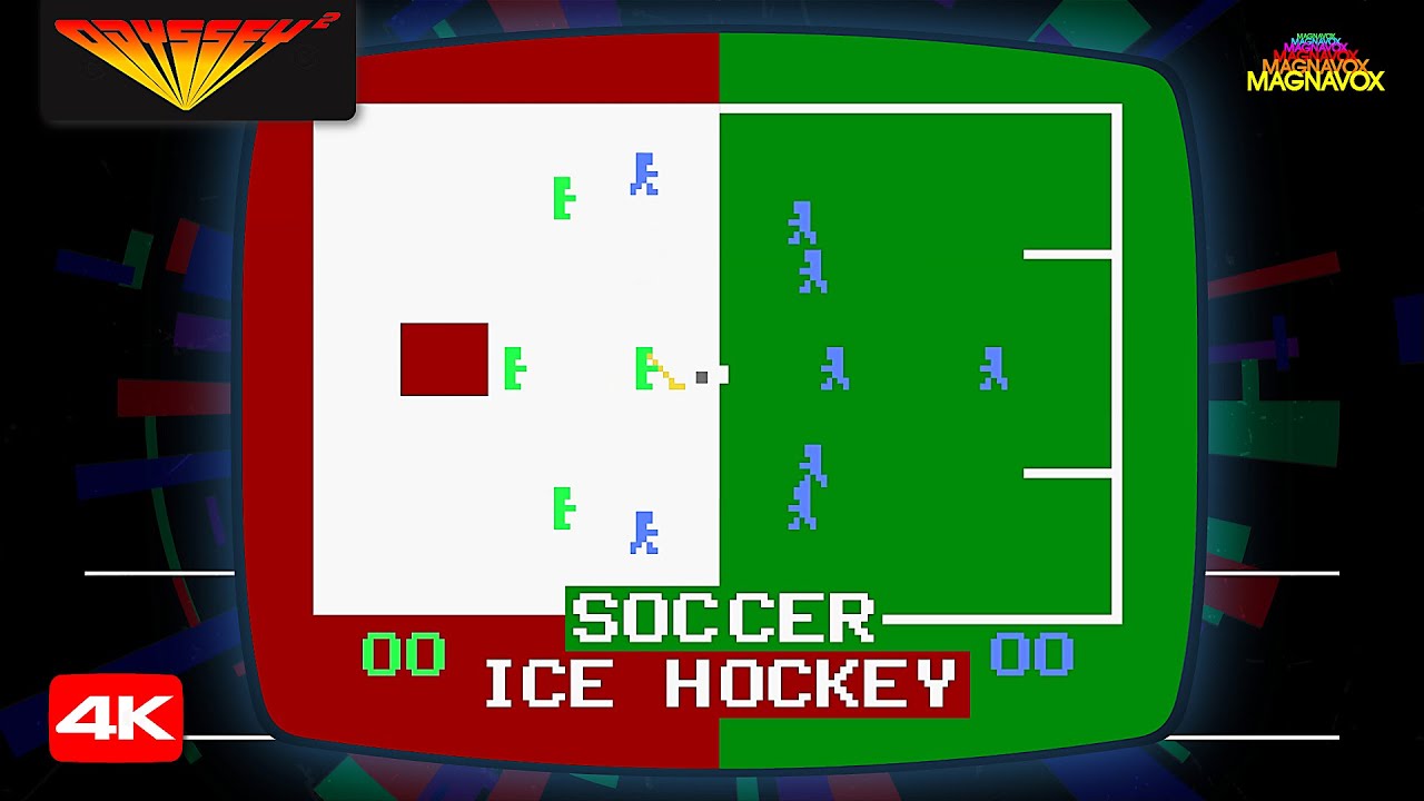 Magnavox Odyssey 2 - Philips Videopac: Hockey! / Soccer! (1979) (Videopac 36) Longplay