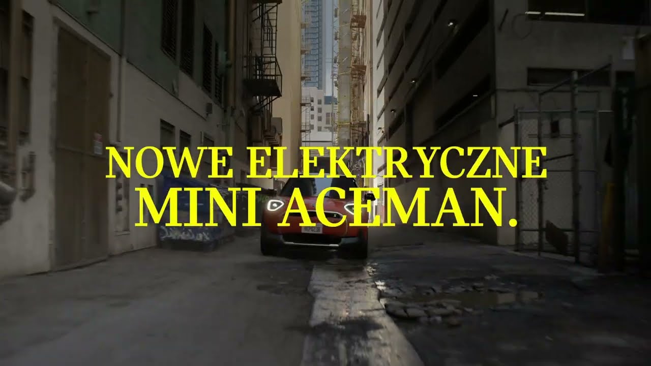 Nowe elektryczne MINI Aceman - aż do 400 km zasięgu!