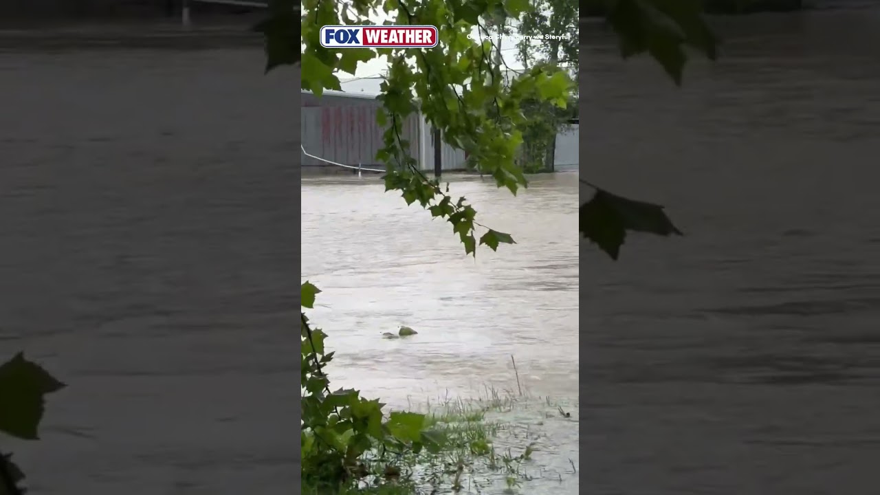 Fire Station Marooned As Life-Threatening Flooding Slams Areas Across The Gulf