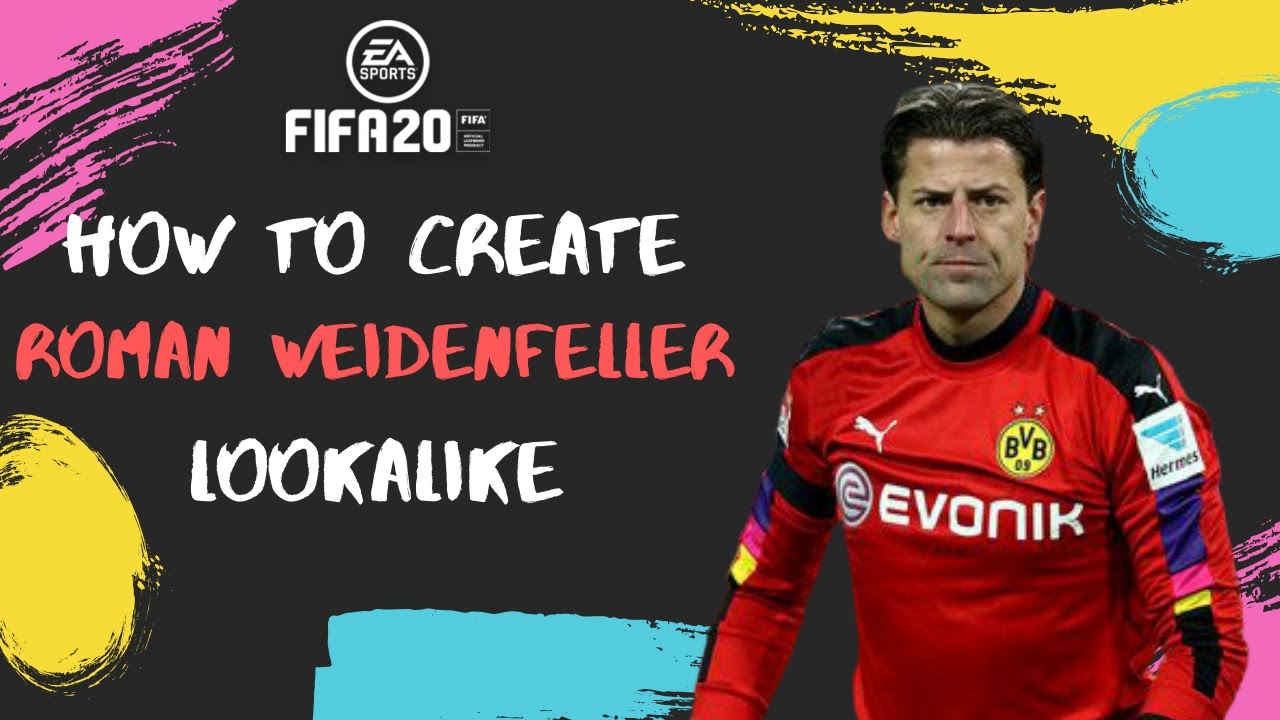 How to Create Roman Weidenfeller - FIFA 20 Lookalike for Pro Clubs
