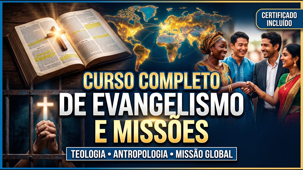 APRESENTAÇÃO DO CURSO   DE  MISSÕES P/ O SÉC.  XXI. CONHEÇA:   https://pay.kiwify.com.br/lELsqAR