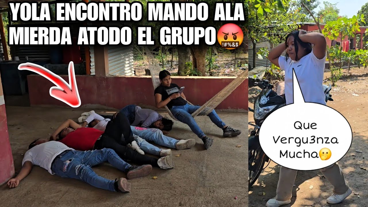 La Emcargada YOLA Encontro Durmiendo Atodo Su Grupo😱Nadie Quiere Hacerle Caso Vean Como Le Grit4n😡