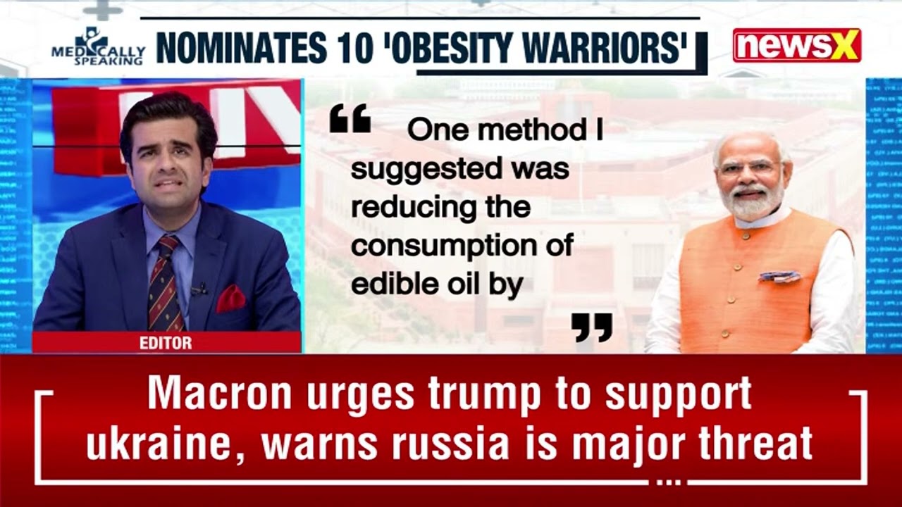 PM Modi&rsquo;s Health Campaign: Major Personalities Rally for Obesity Awareness in India | NewsX
