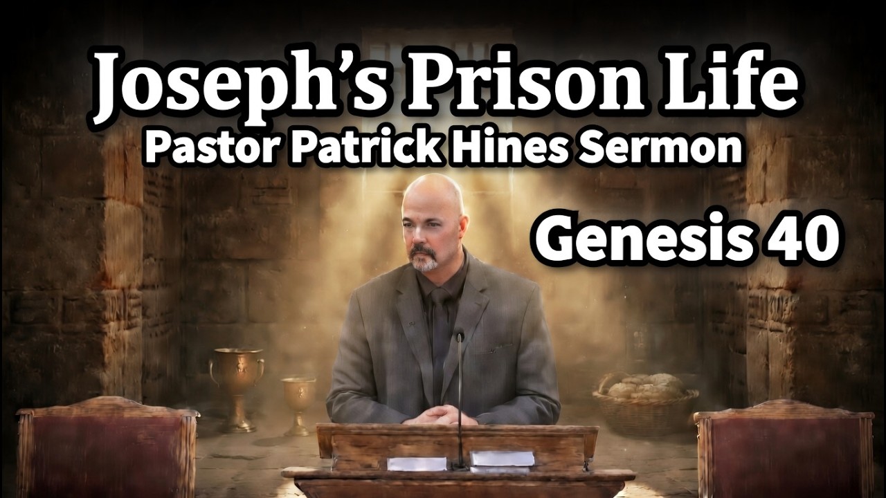 Joseph's Prison Life - Pastor Patrick Hines Sermon (Genesis 40)