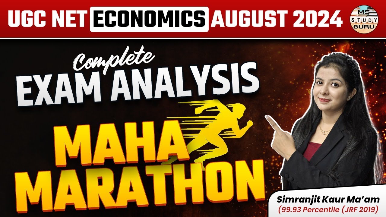 Ugc Net Economics Previous Years Papers Solved | Maha Marathon By Simranjit Kaur