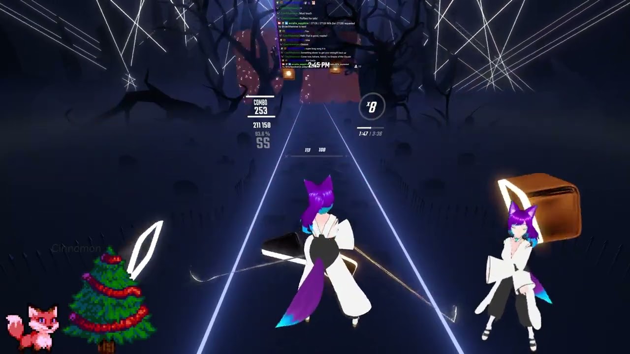 Fox Saber: Running Up That Hill - Kate Bush, Samuel Kim