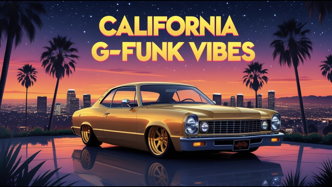 West Coast G-Funk Vibes – 🌇 Sunset Boulevards, Lowriders & Smooth Cali Flow