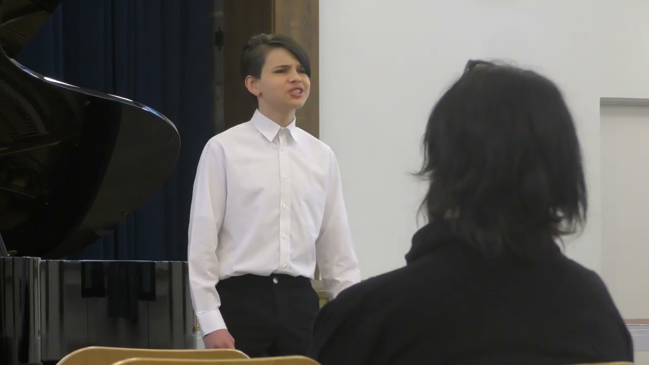 Two current (!)  boy soloists from Hamburg in January 2026.